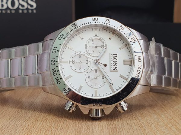 Hugo Boss Men’s Chronograph Quartz Stainless Steel 44mm Watch 1512962
