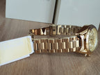 Michael Kors Women’s Quartz Stainless Steel Gold 35mm Watch MK5798