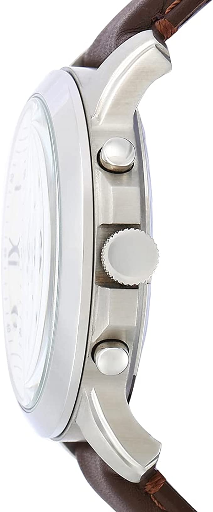 Fossil Men's Grant Stainless Steel Quartz Chronograph Watch FS4735 (WITHOUT TAG)