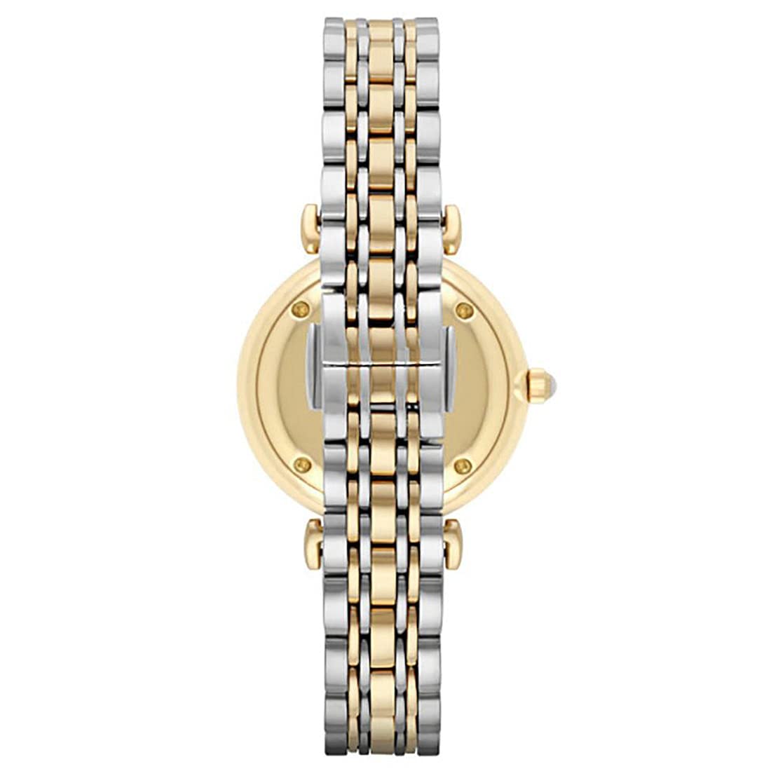 Emporio Armani AR8031 Women’s Analog Two Tone Stainless Steel White Dial 32mm Watch