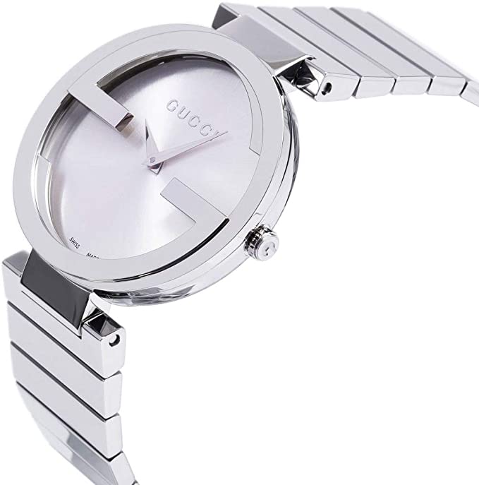 Gucci Women's Silver Dial Stainless Steel Band Watch [YA133308]
