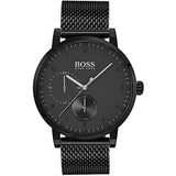 Hugo Boss Men’s Quartz Black Stainless Steel Black Dial 42mm Watch 1513636