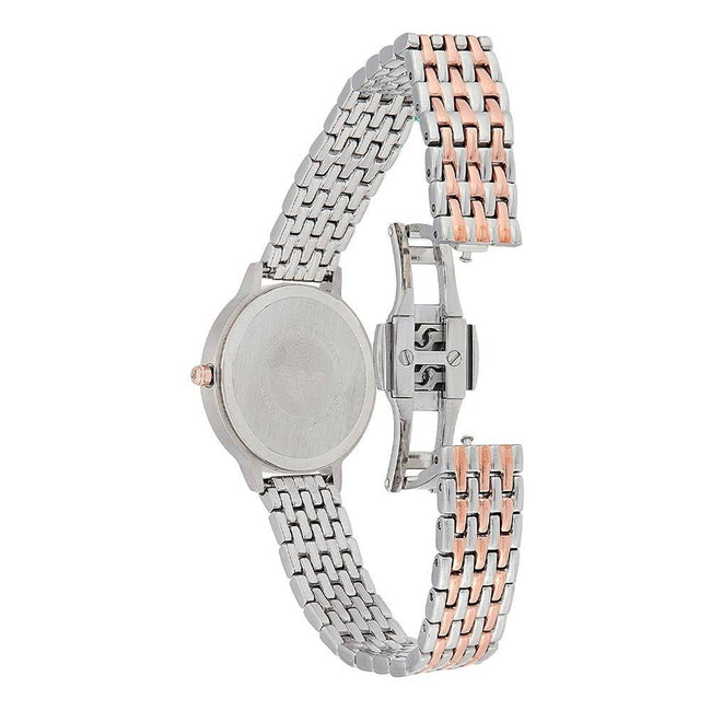 Emporio Armani Women’s Quartz Stainless Steel Mother of Pearl Dial 28mm Watch AR11094 Main Image