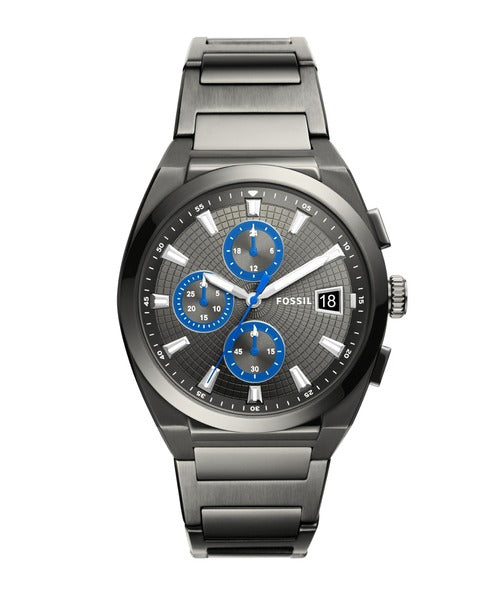 Fossil Everett Analog Grey Dial Men's Watch-FS5830
