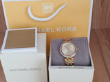 Michael Kors Women’s Quartz Gold Stainless Steel Gold Dial 33mm Watch MK3365