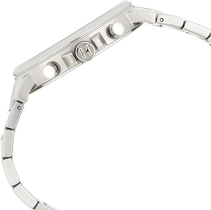 Tommy Hilfiger Men’s Quartz Stainless Steel Black Dial 44mm Watch 1710413