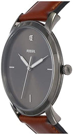 Fossil The Minimalist 3h Analog Grey Dial Men's Watch-FS5479