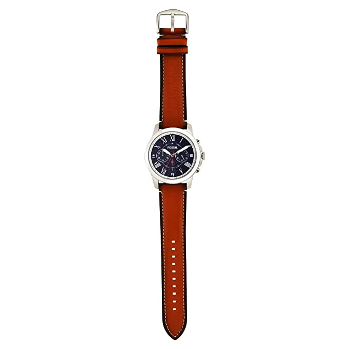 Fossil Grant Analog Blue Dial Men's Watch-FS5210