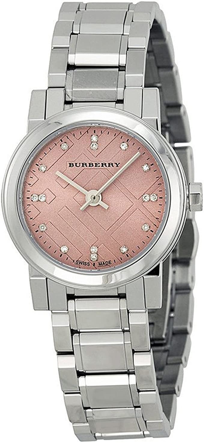 Burberry BU9223 – Wristwatch Women's, Stainless Steel Silver Strap