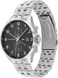 Tommy Hilfiger Analogue Multifunction Quartz Watch for Men with Silver Stainless Steel Bracelet - 1791707
