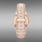 BURBERRY BU9131 Women's Leather Strap Wrist Watch