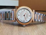 Versace Women’s Quartz Stainless Steel Swiss Made Silver Dial 35mm Watch VERE00718