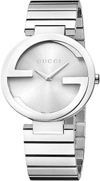 Gucci Women's Silver Dial Stainless Steel Band Watch [YA133308]