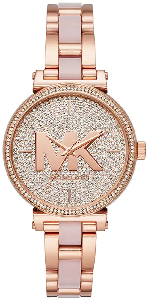 Michael Kors Sofie Analog Gold Dial Women s Watch MK4336 Pre OwnedWatches