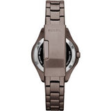 Fossil AM4399 Dylan Glitz Stainless Steel Brown Dial Brown Bracelet Watch (LOT ITEM) 8/10 Condition