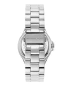 Michael Kors Women’s Quartz Stainless Steel Silver Dial 37mm Watch MK7234