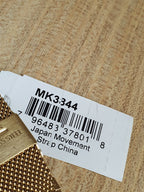 Michael Kors Women’s Quartz Stainless Steel 37mm Watch MK3844