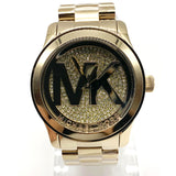 MICHAEL KORS Runway Black Dial Crystal Ladies Watch MK5706