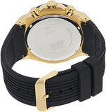 Guess Men’s Quartz Silicone Strap Black Dial 46mm Watch GW0057G1