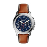 Fossil Grant Analog Blue Dial Men's Watch-FS5210