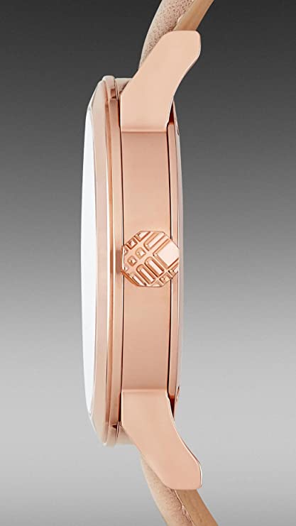 BURBERRY BU9131 Women's Leather Strap Wrist Watch