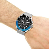 Hugo Boss Men’s Chronograph Quartz Stainless Steel Black Dial 48mm Watch 1513742
