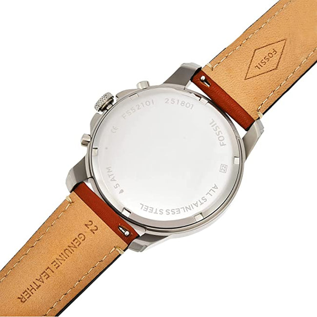 Fossil Grant Analog Blue Dial Men's Watch-FS5210 Main Image