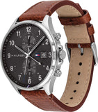 Tommy Hilfiger Men's Analogue Quartz Watch with Leather Strap 1791710