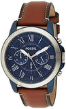 Fossil Grant Analog Blue Dial Men's Watch-FS5151