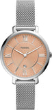 Fossil Women's Jacqueline Quartz Stainless Steel Dress Watch