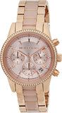 Michael Kors Women’s Quartz Stainless Steel Rose Gold Dial 37mm Watch MK6307