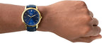 Fossil Men's Minimalist Stainless Steel Slim Casual Watch FS5789
