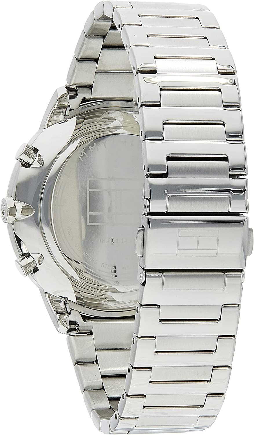 Men Watch Analogue Silver Multifunction Tommy for with Quartz Hilfiger