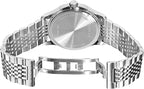 Gucci G Timeless Silver Dial Diamond Mens Watch YA126407