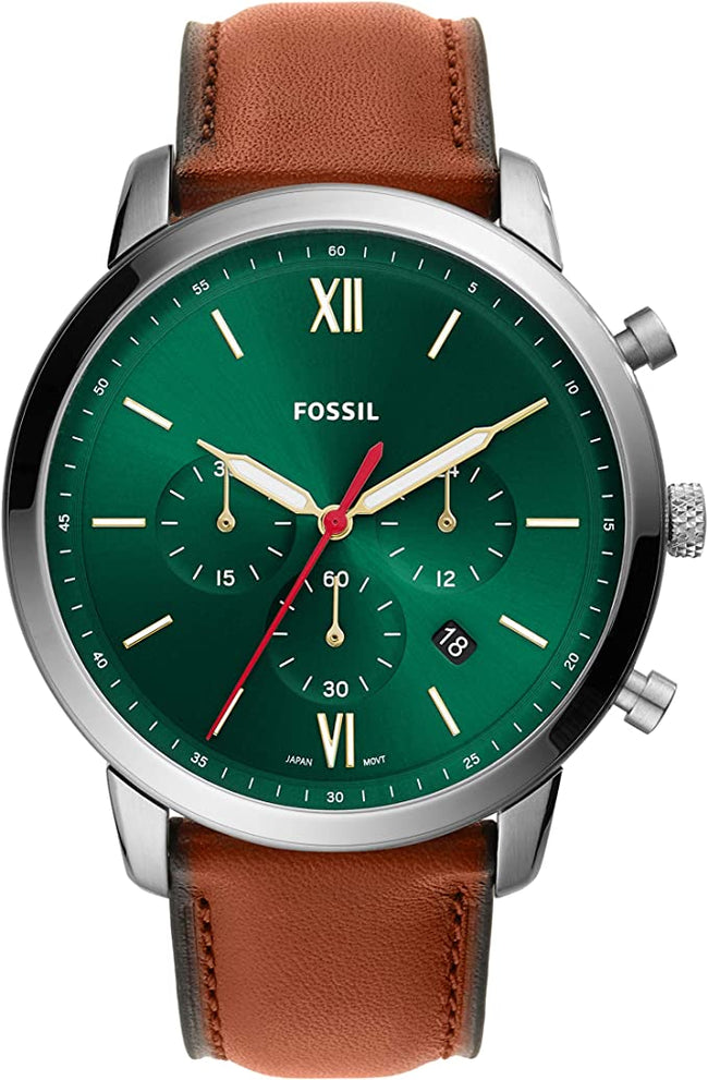Fossil Men's Neutra Stainless Steel Quartz Chronograph Watch FS5735 Hover Image