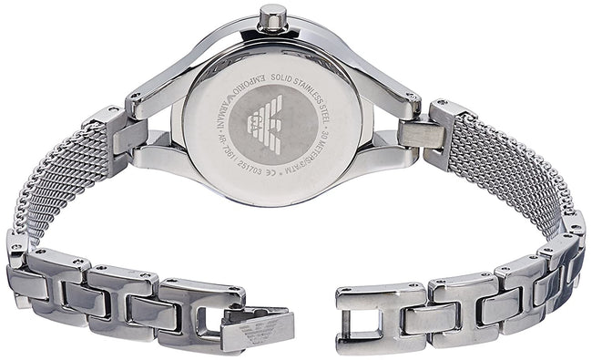 Emporio Armani Analog Silver Dial Women's Watch - AR7361 Main Image