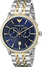 Emporio Armani Men's AR1847 Dress Two Tone Watch