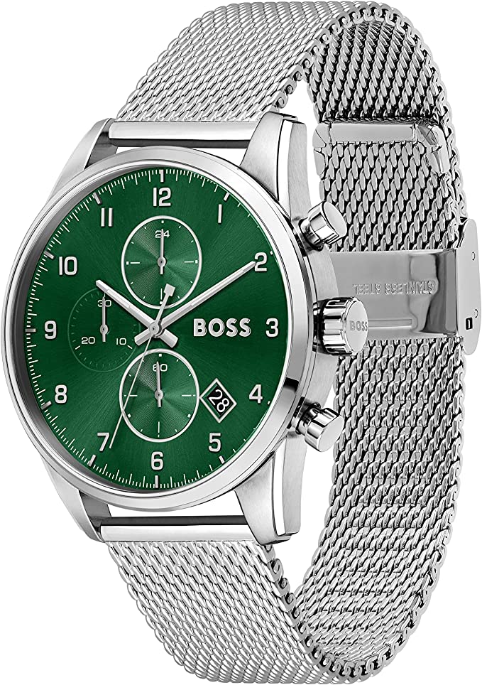 Bracelet Watch Hugo Boss Watch Mesh Hugo Boss Black Steel Mesh