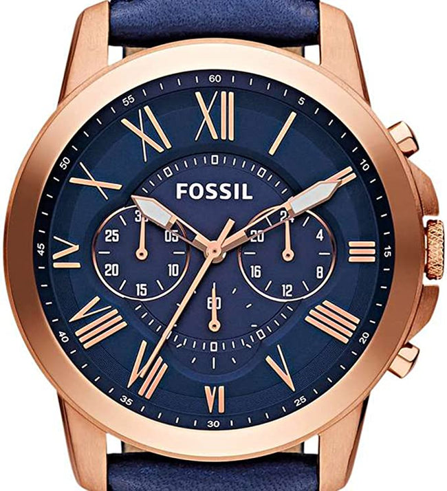 Fossil Men's Grant Stainless Steel Quartz Chronograph Watch FS4835 Main Image