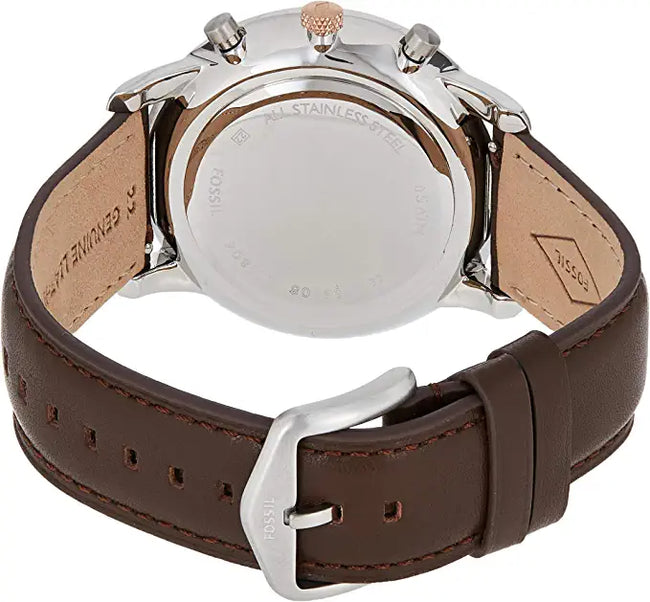 Neutra Chronograph Light Brown Leather Watch (Model: FS5408) Main Image