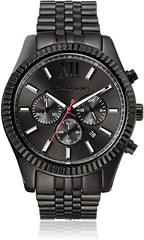 Michael Kors Men’s Quartz Stainless Steel Black 45mm Watch MK8320
