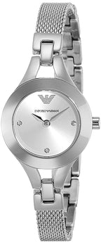 Emporio Armani Analog Silver Dial Women's Watch - AR7361