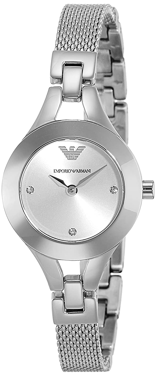 Emporio Armani Analog Silver Dial Women's Watch - AR7361 Hover Image