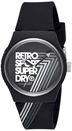 Superdry Analog Black Dial Unisex Watch - SYG181B Hover Image