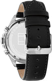 Tommy Hilfiger Men's Stainless Steel Quartz Watch with Leather Strap