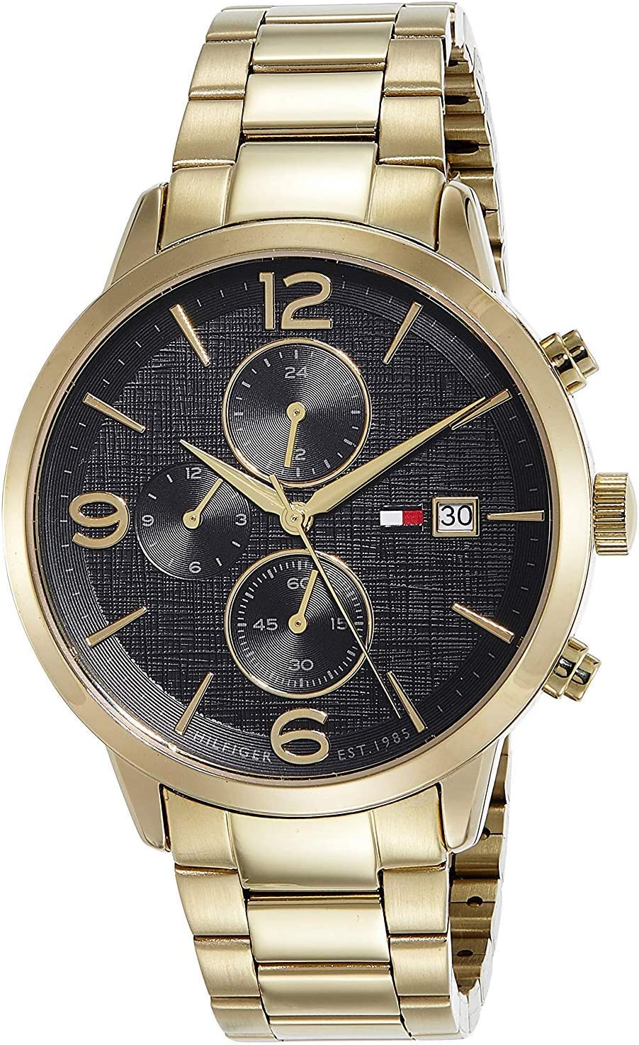 Tommy Hilfiger Casual Watch for Men, Metal, 1710362
