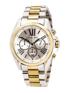 Michael Kors Women’s Quartz Stainless Steel Silver Dial 39mm Watch MK5855