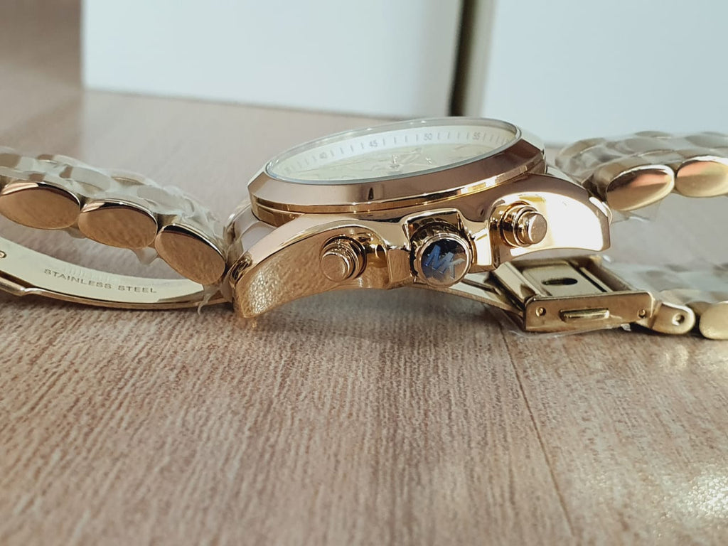 Michael Kors Women’s Quartz Stainless Steel Gold 35mm Watch MK5798