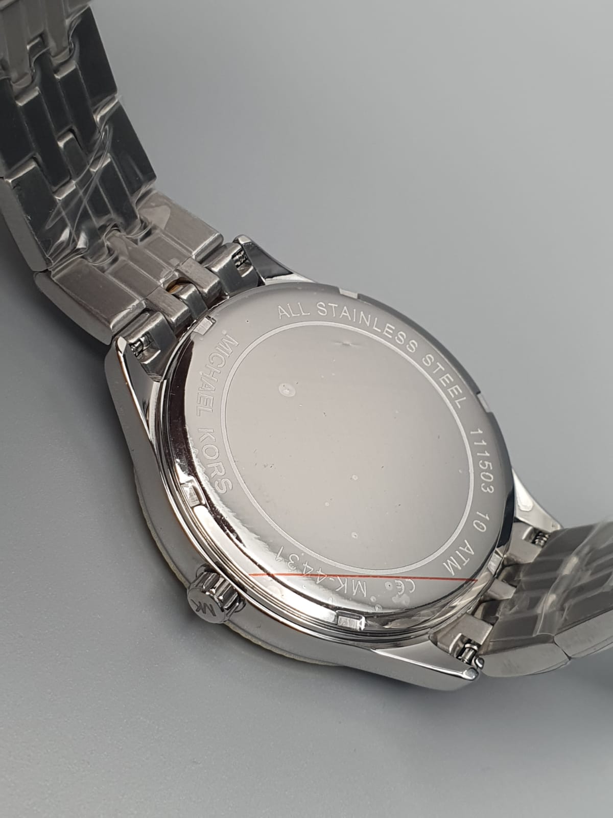 Michael Kors Women’s Quartz Stainless Steel Silver Dial 38mm Watch MK4431