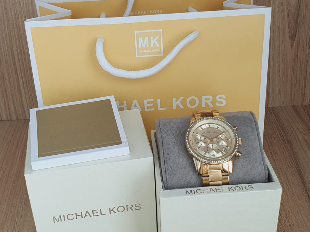Michael Kors Women’s Quartz Stainless Steel 37mm Watch MK6356